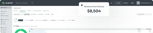 Klaviyo Googan 7 days