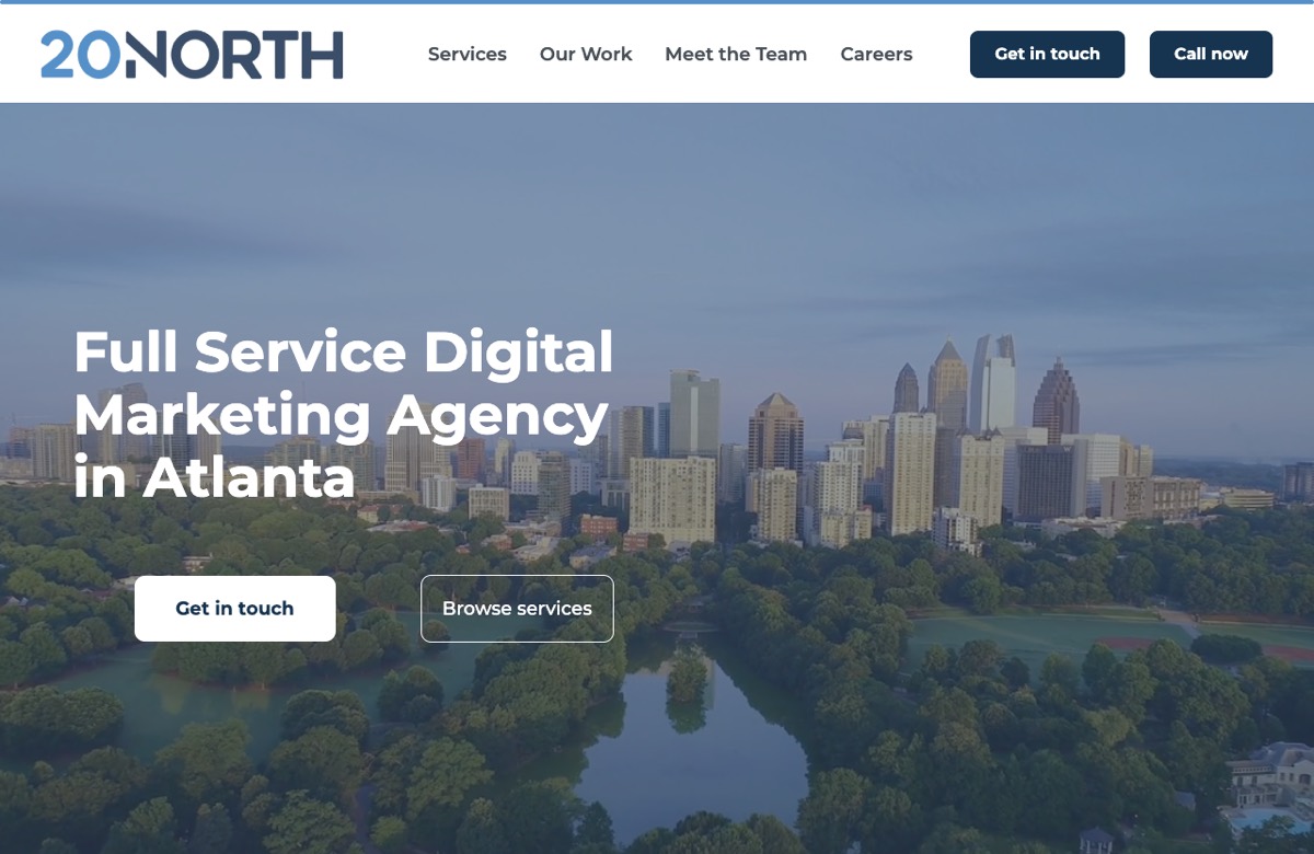 20North Marketing, a Shopify SEO and PPC agency among the best Shopify agencies for growth