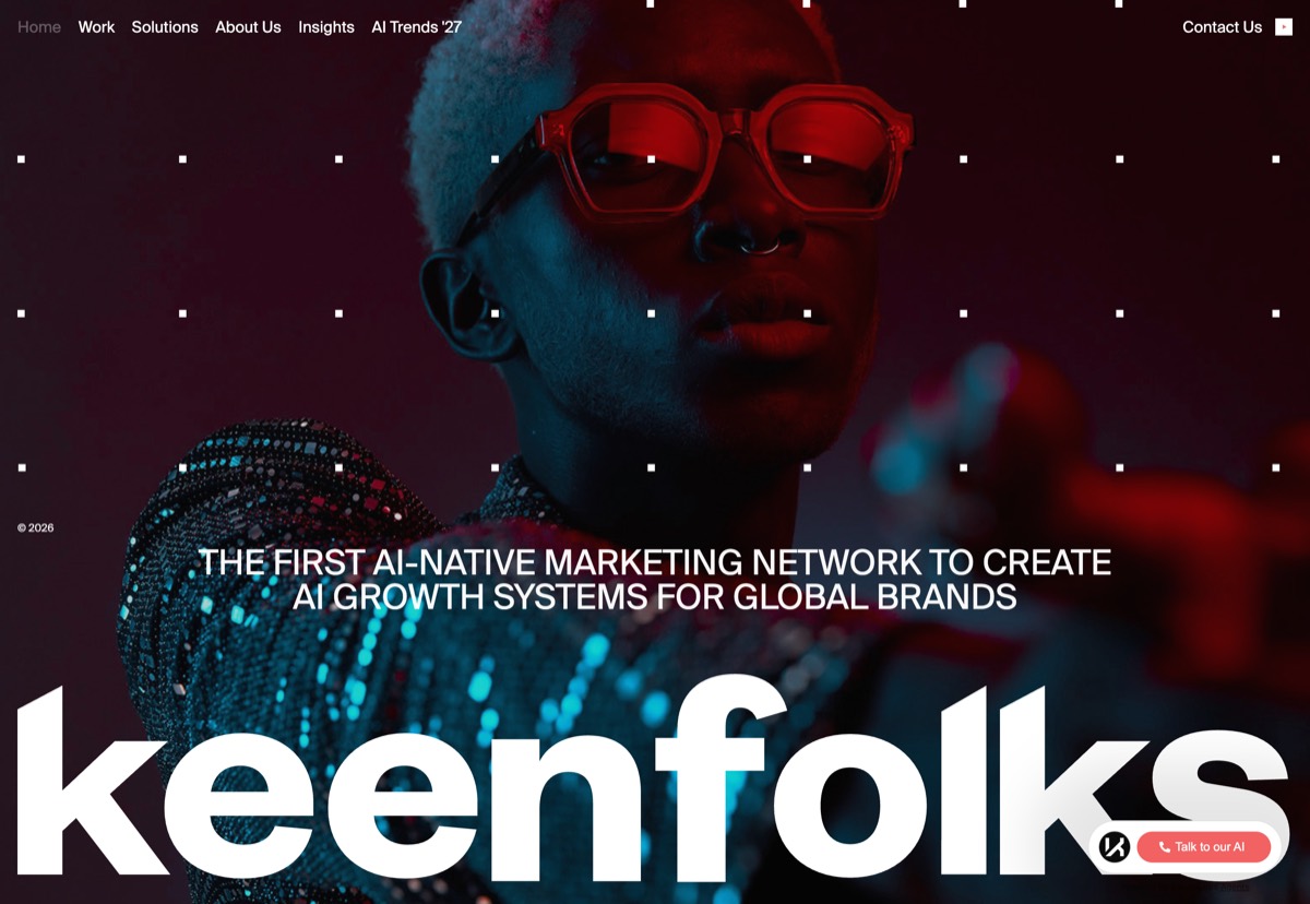 The Keenfolks — enterprise AI marketing agency