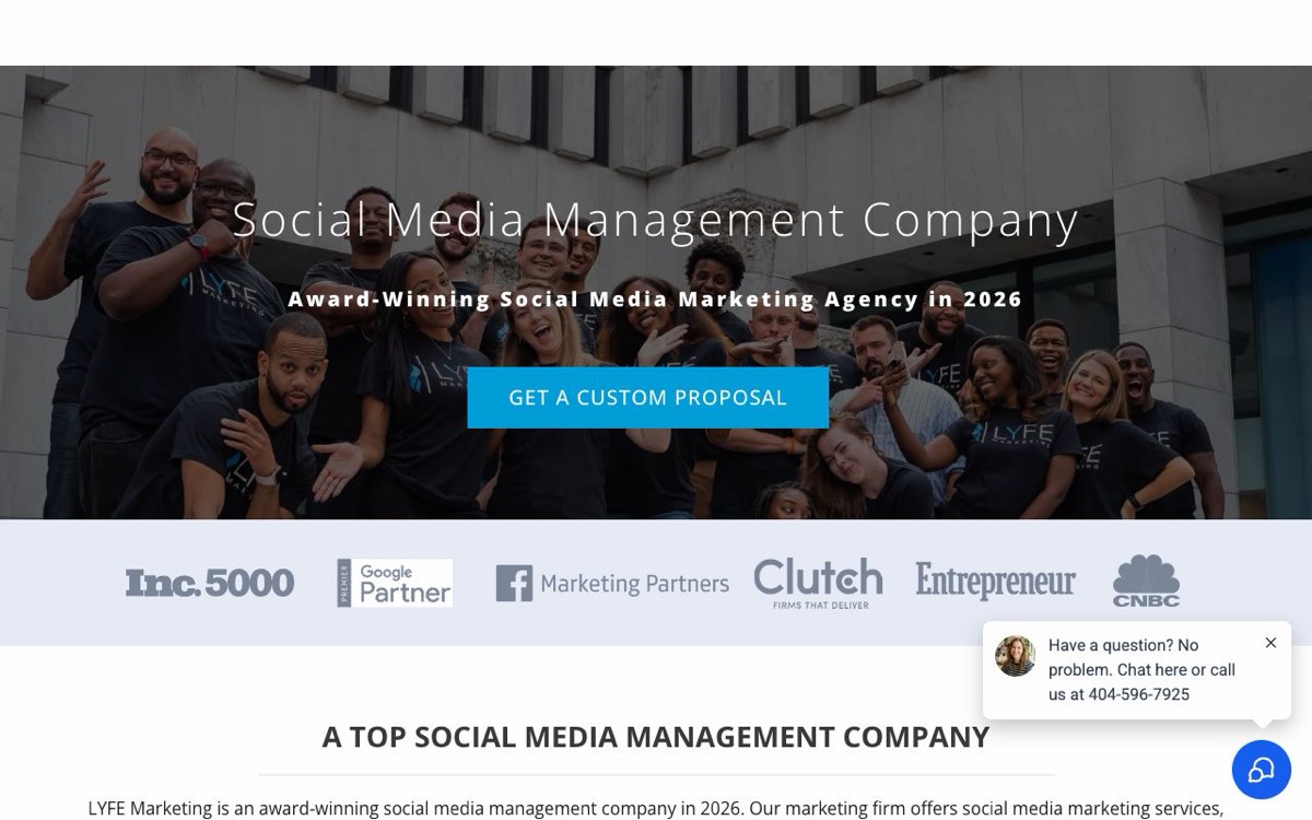 LYFE Marketing, a small-business social media and Facebook ads agency