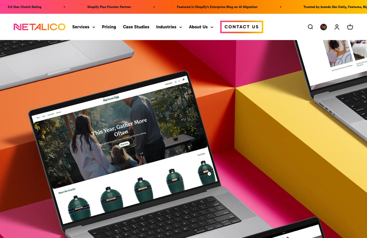 Netalico Commerce, a Shopify development and CRO agency among the best Shopify agencies