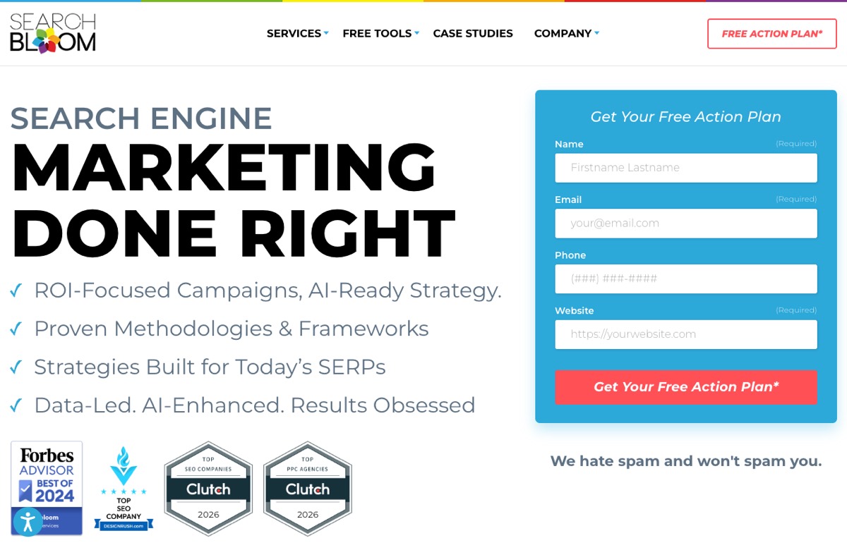 Searchbloom — SEO and Google Ads agency