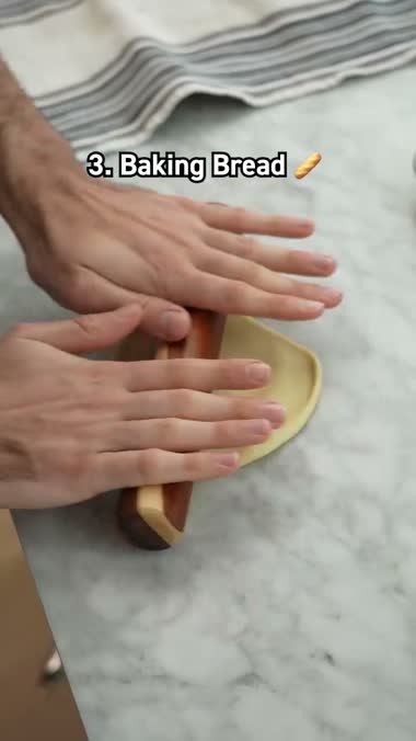 Baking bread hack on the HexClad steel