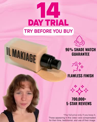 Il Makiage 14-day trial try-before-you-buy hook frame