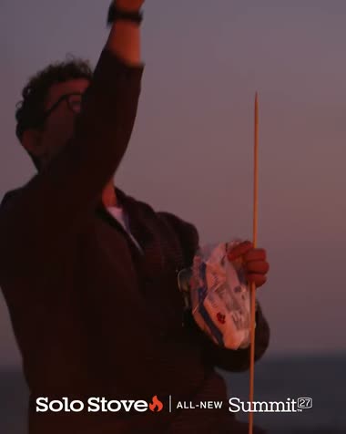 S'mores moment in the Solo Stove launch ad