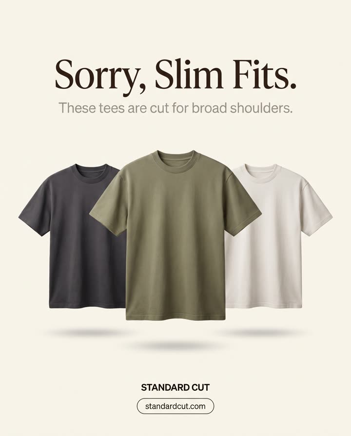 AI-generated Exclusion Headline ad