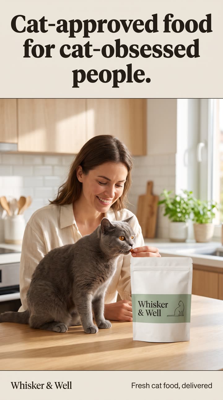 AI-generated Editorial Serif ad